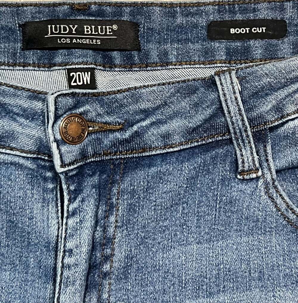 Judy Blue Style JB88898 MD Boot Cut Jeans Size 20W - Picture 3 of 6